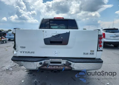2008 Nissan Titan Xe z USA, uszkodzony, nr VIN 1N6BA07DX8N315866